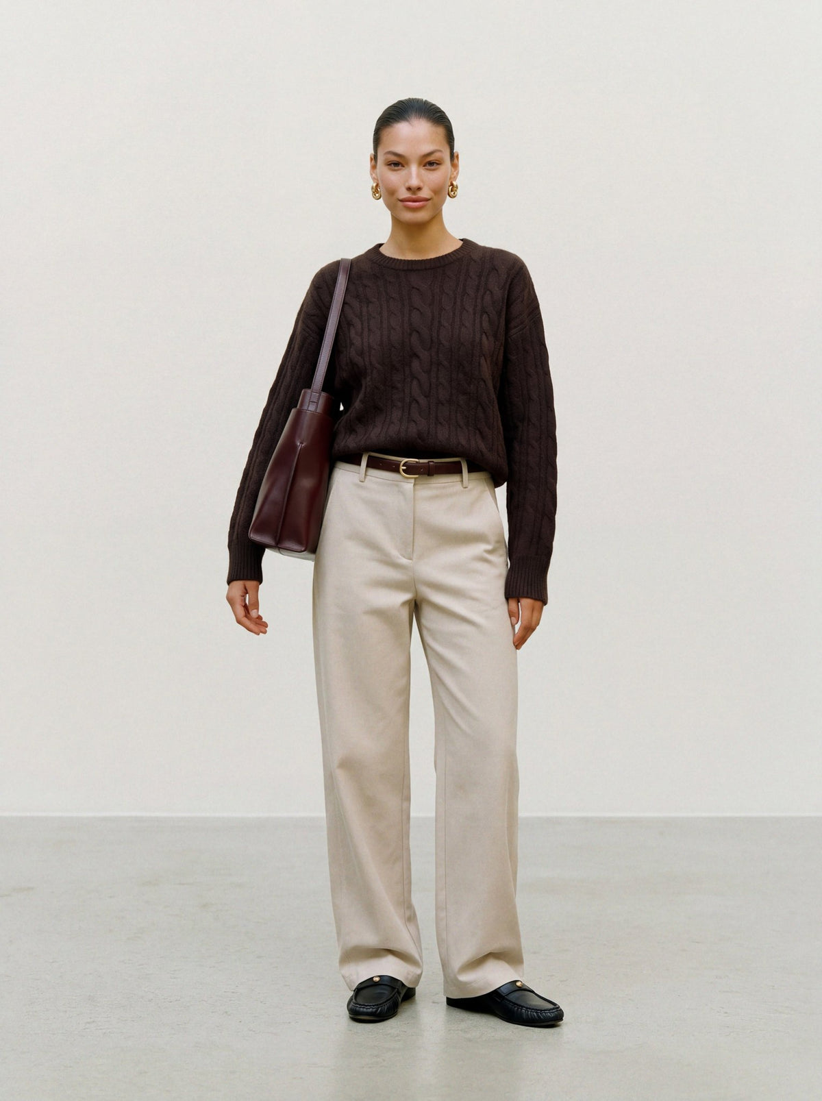 Vero Moda Damen Pullover Chocolate Torte