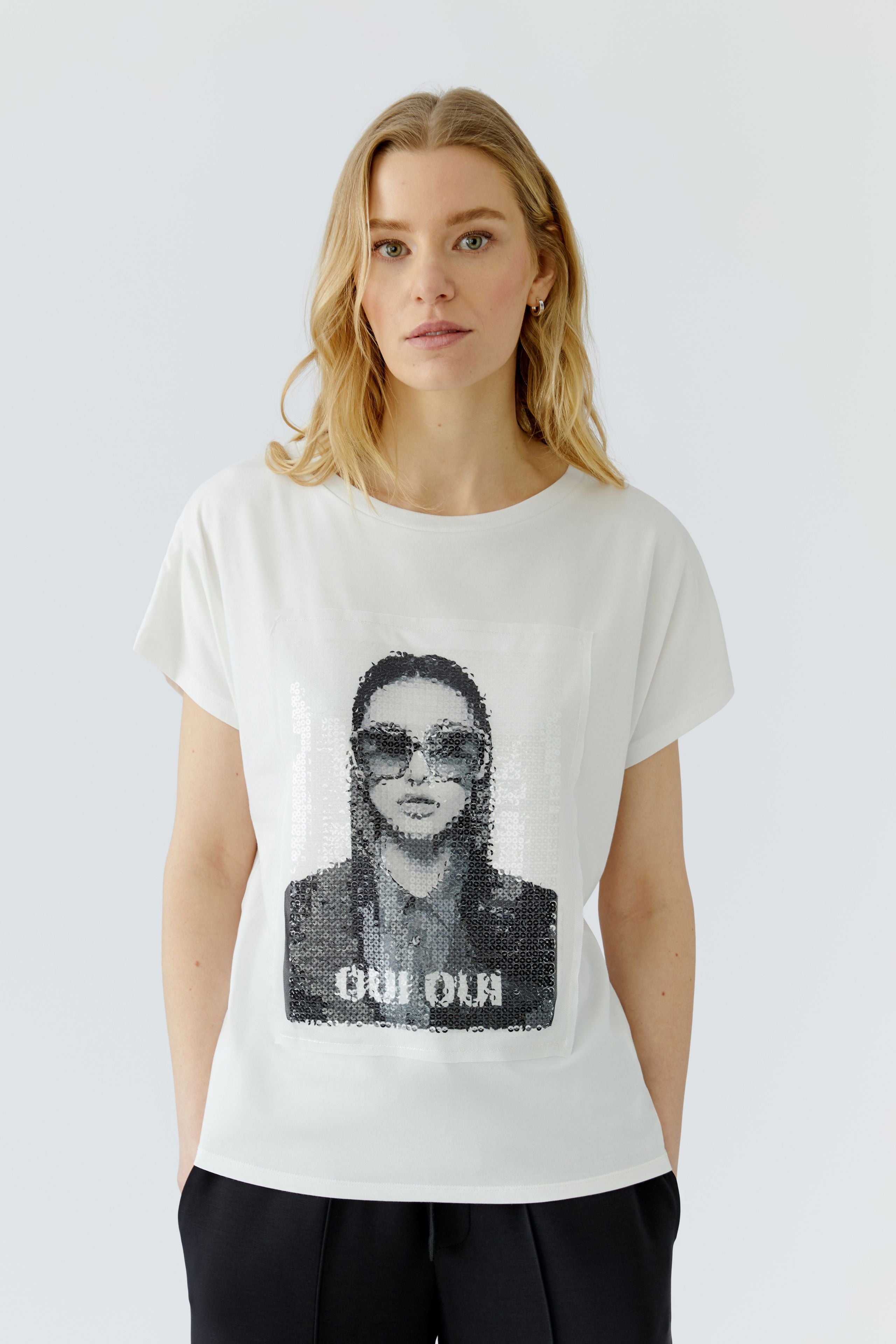 Oui Damen T-Shirts  Cloud Danc