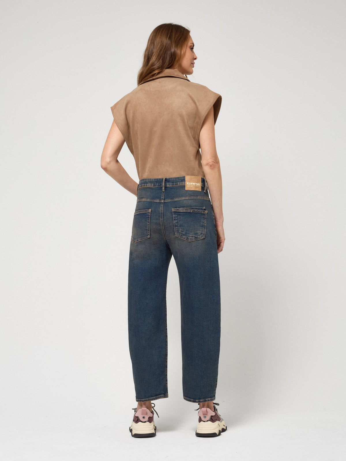 Gang Damen Jeans  Brown Tint