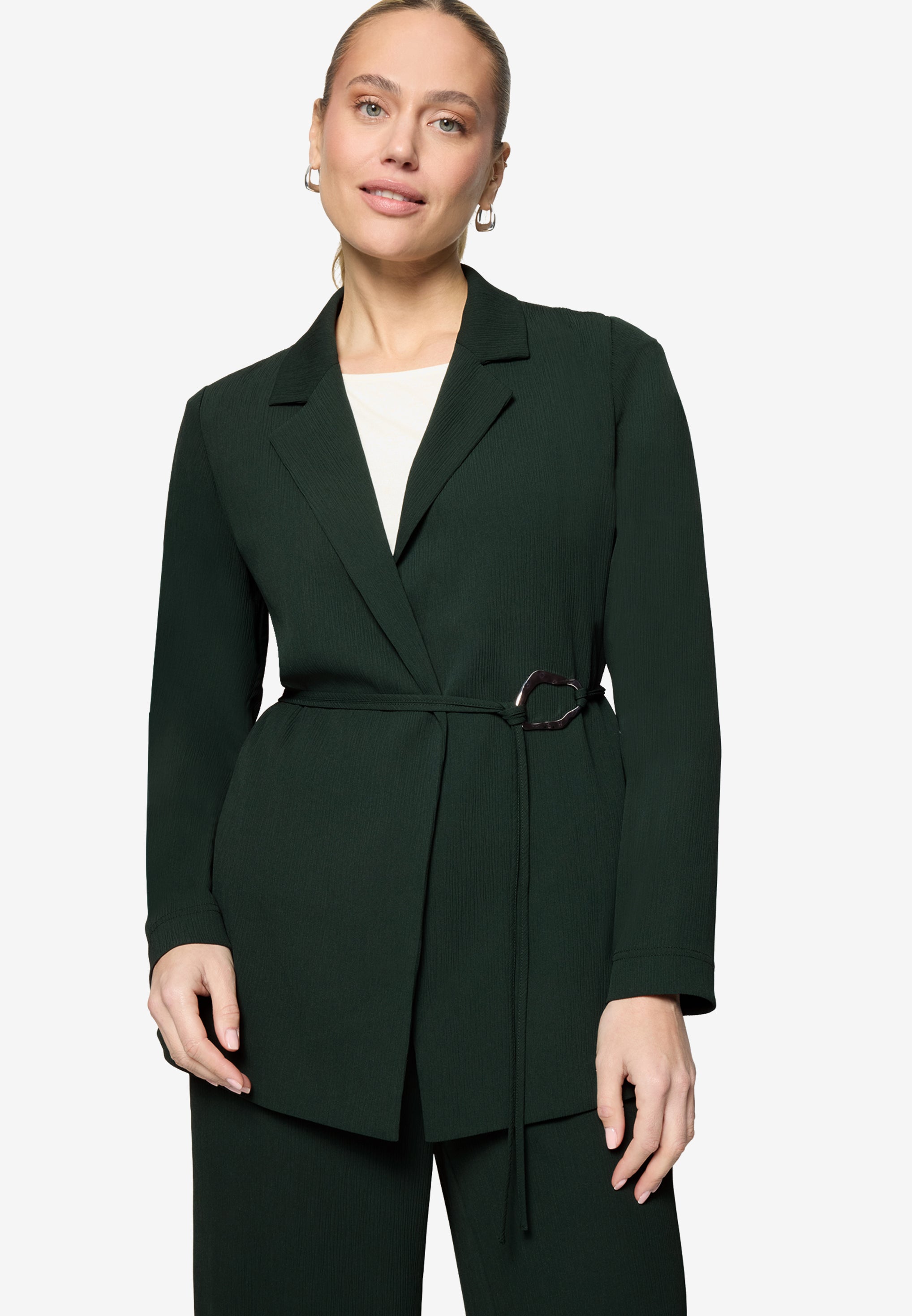 Zero Damen Blazer Green Forest