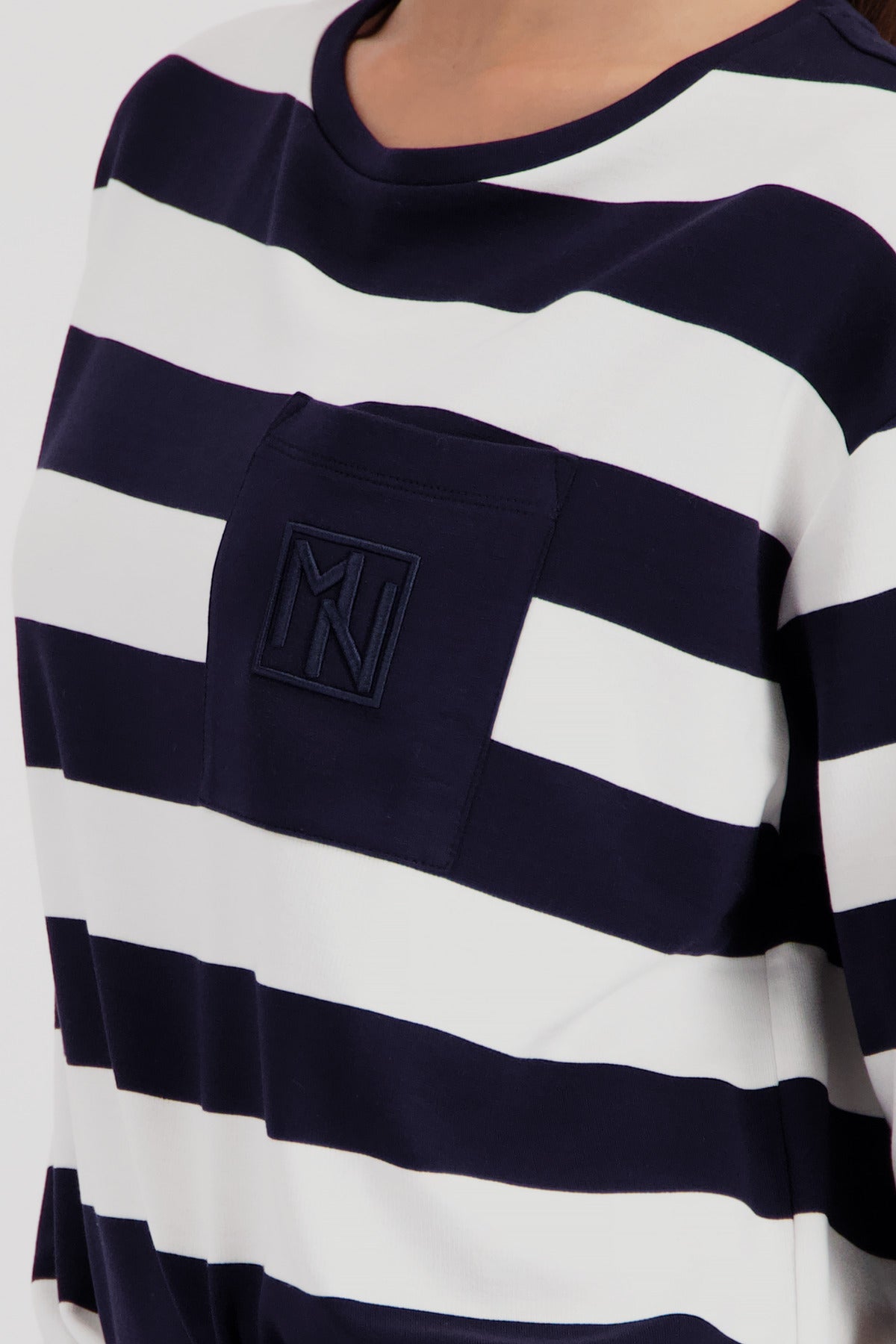 Monari Damen T-Shirts  Marine Ring