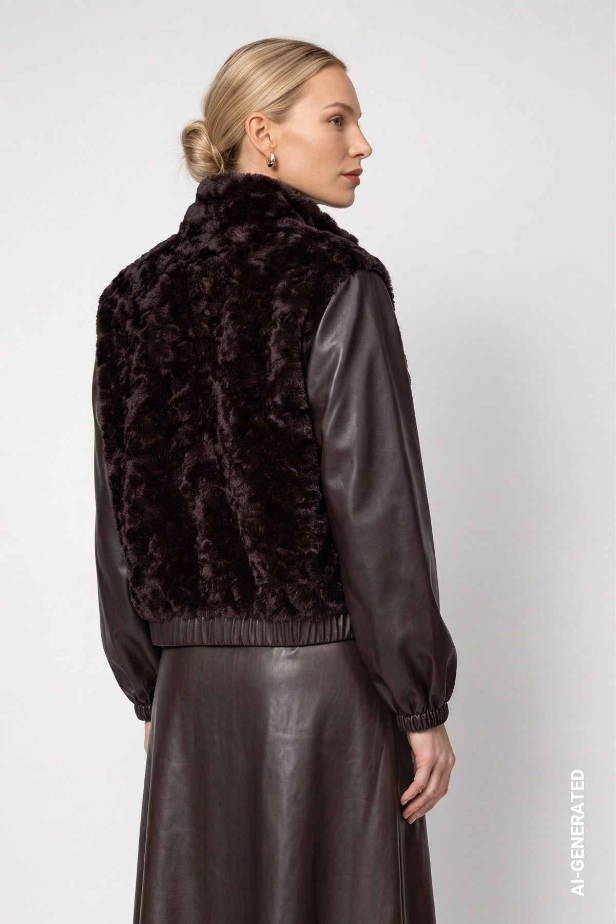 Monari Damen Jacken Black Coffe