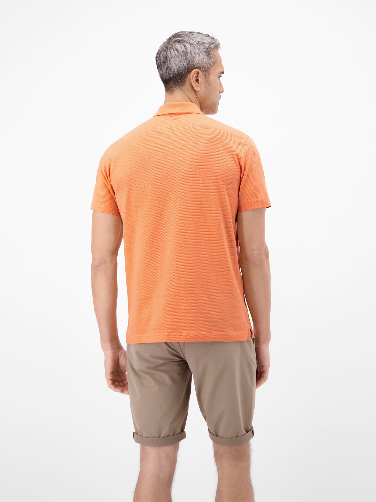 Lerros Herren Polo-Shirts Pale Papaya