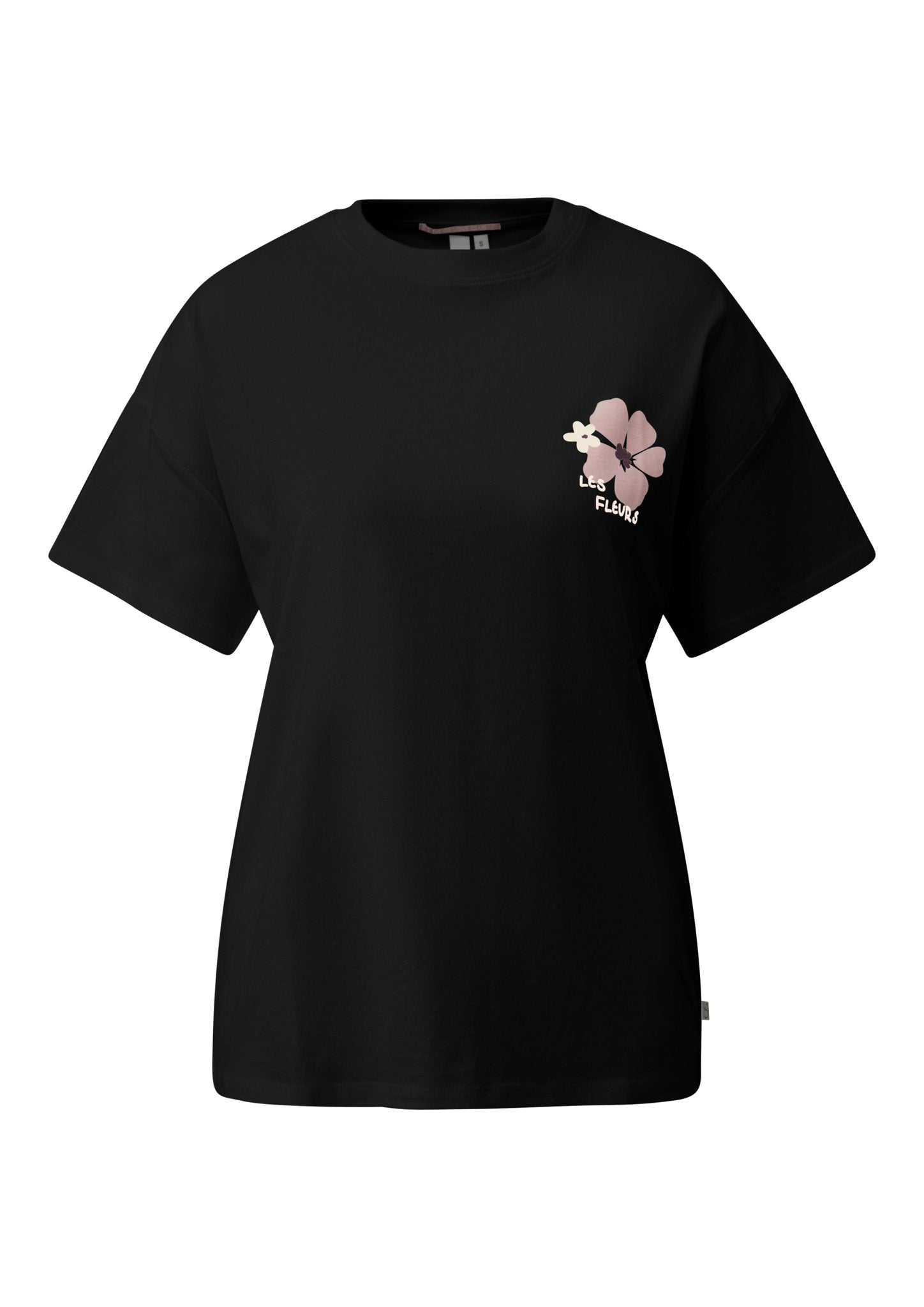 QS by S.Oliver Damen T-Shirts Grey/Black