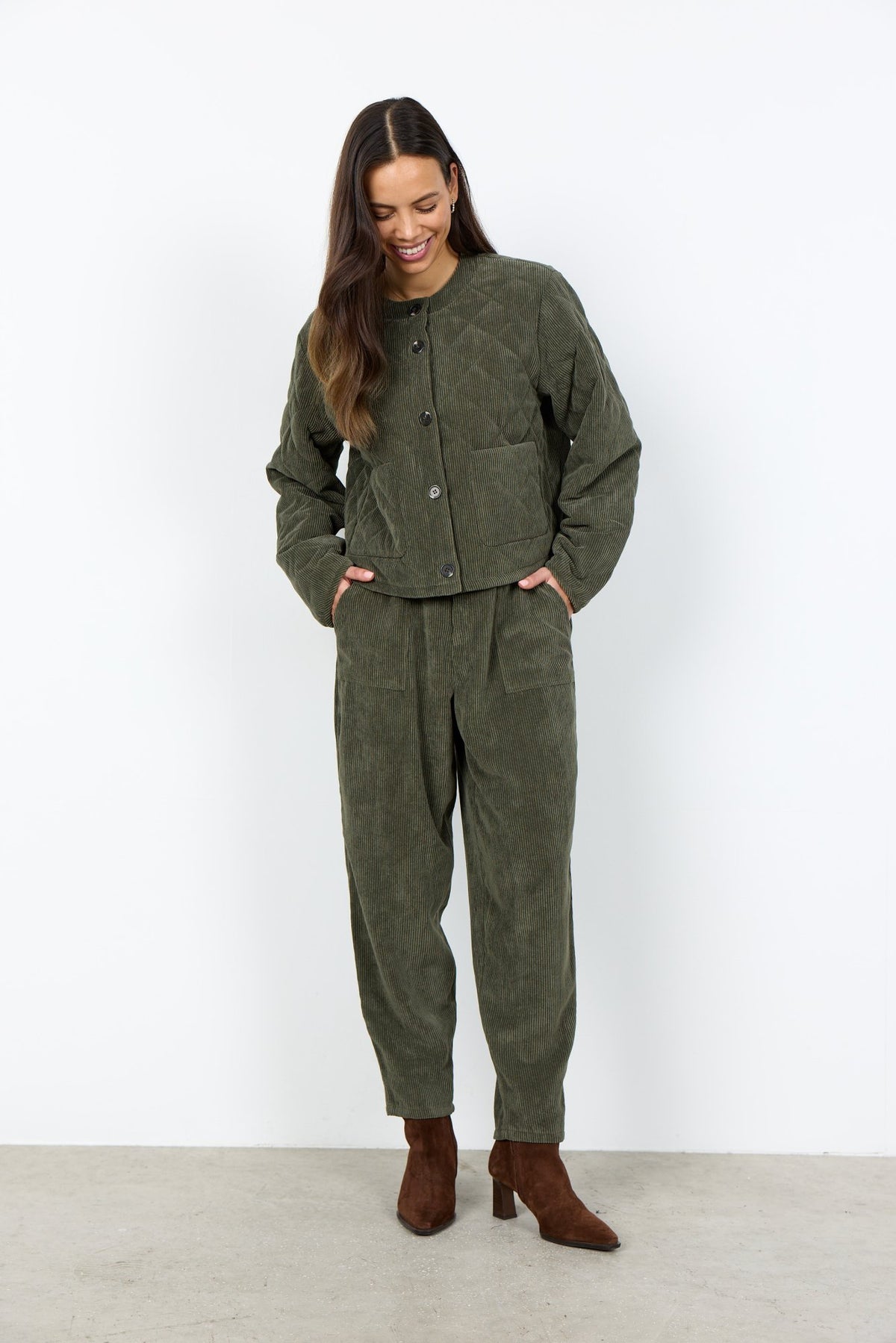 Soya Concept Damen Jacken Forest Night