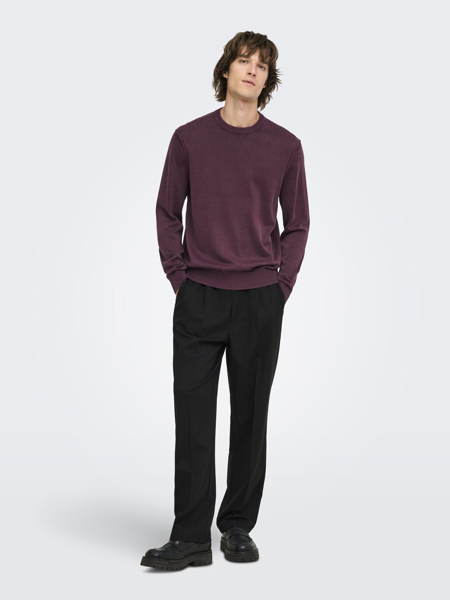 Only & Sons Herren Pullover Port Royale