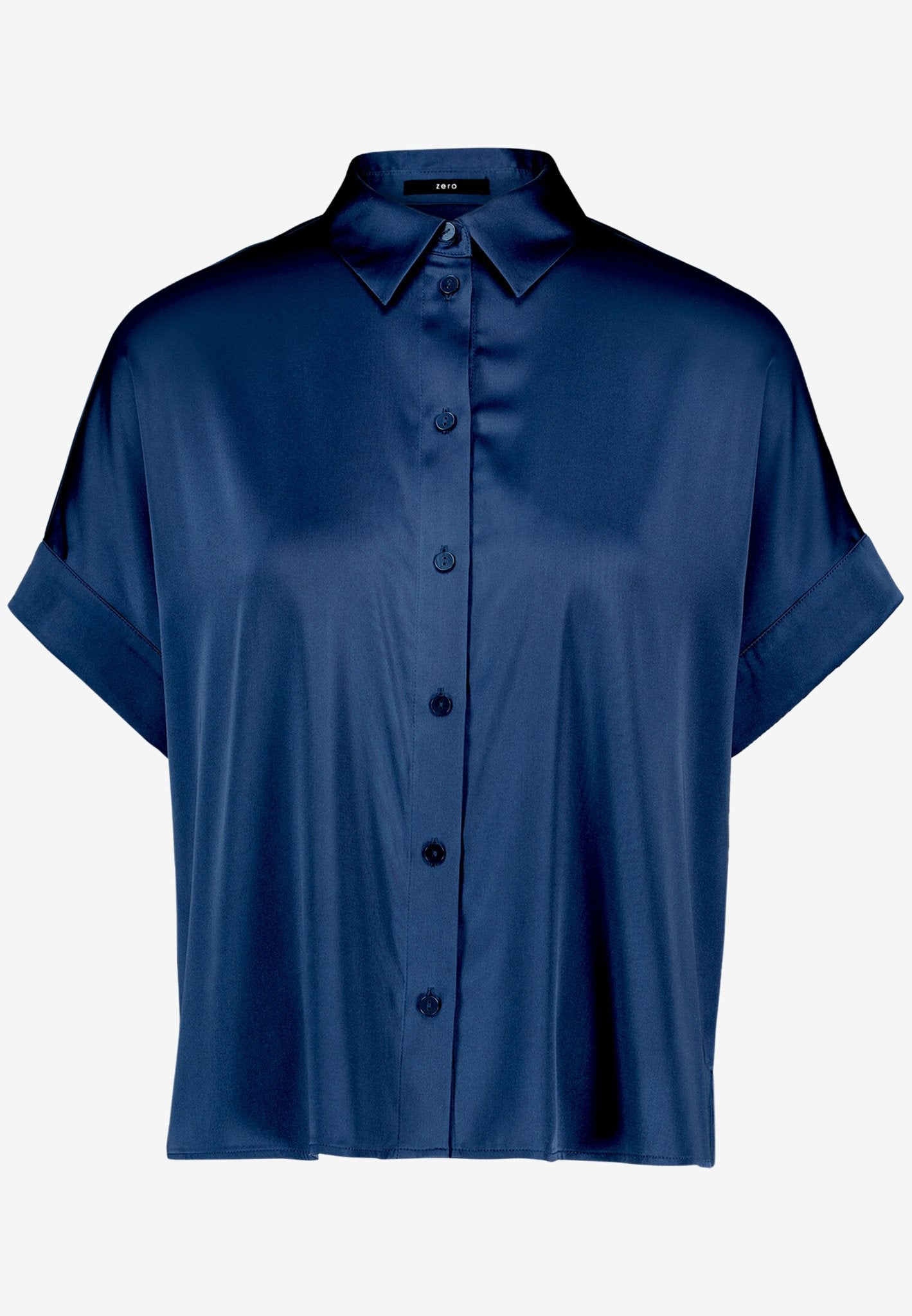Zero Damen Blusen kurz Sargasso Sea