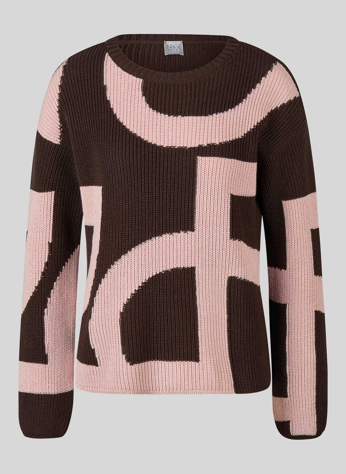 Rabe Damen Pullover Mokka