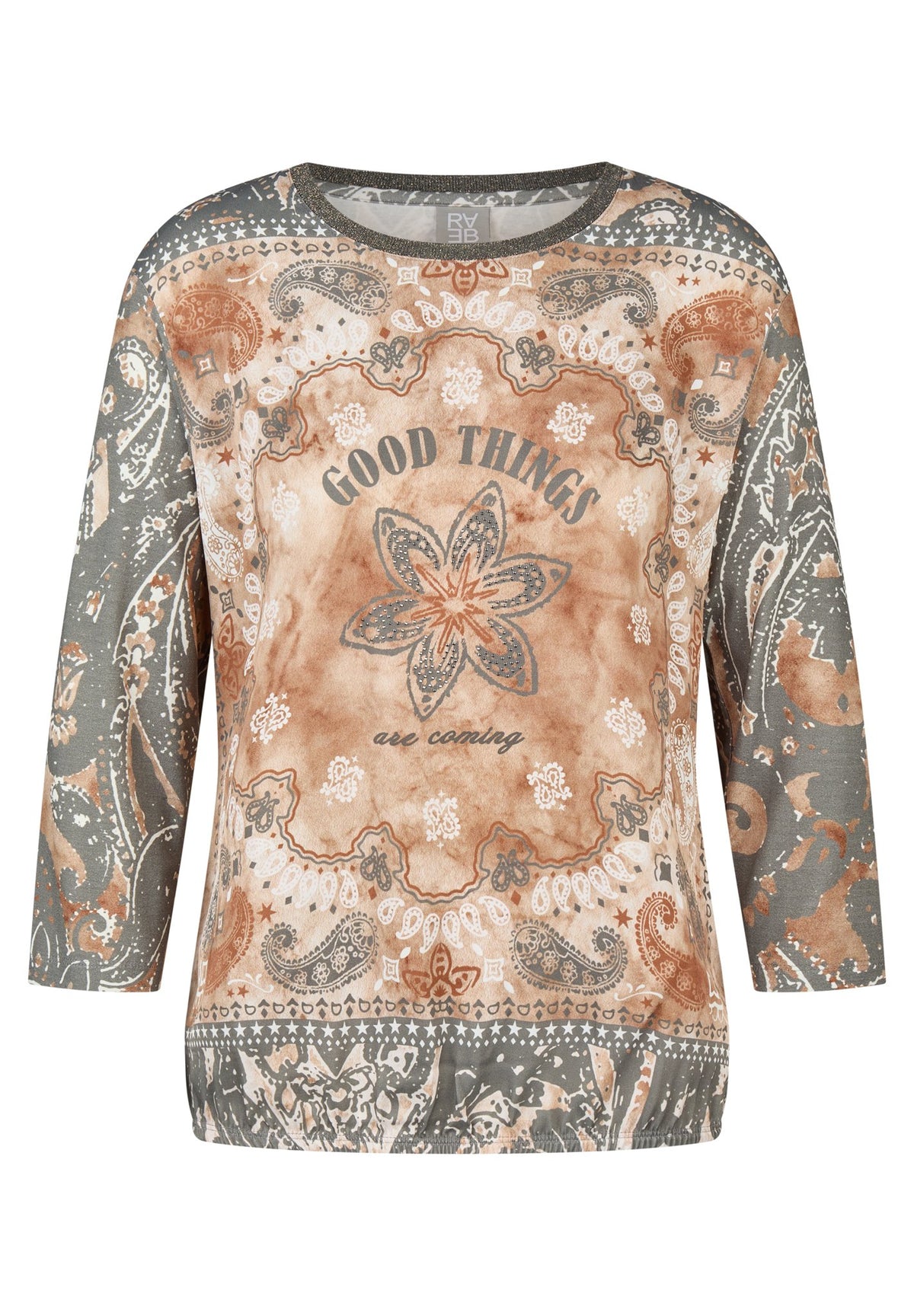 Rabe Damen T-Shirts Schiefer