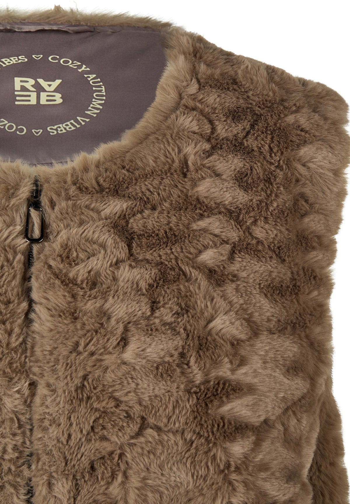 Rabe Damen Indoorwesten Taupe