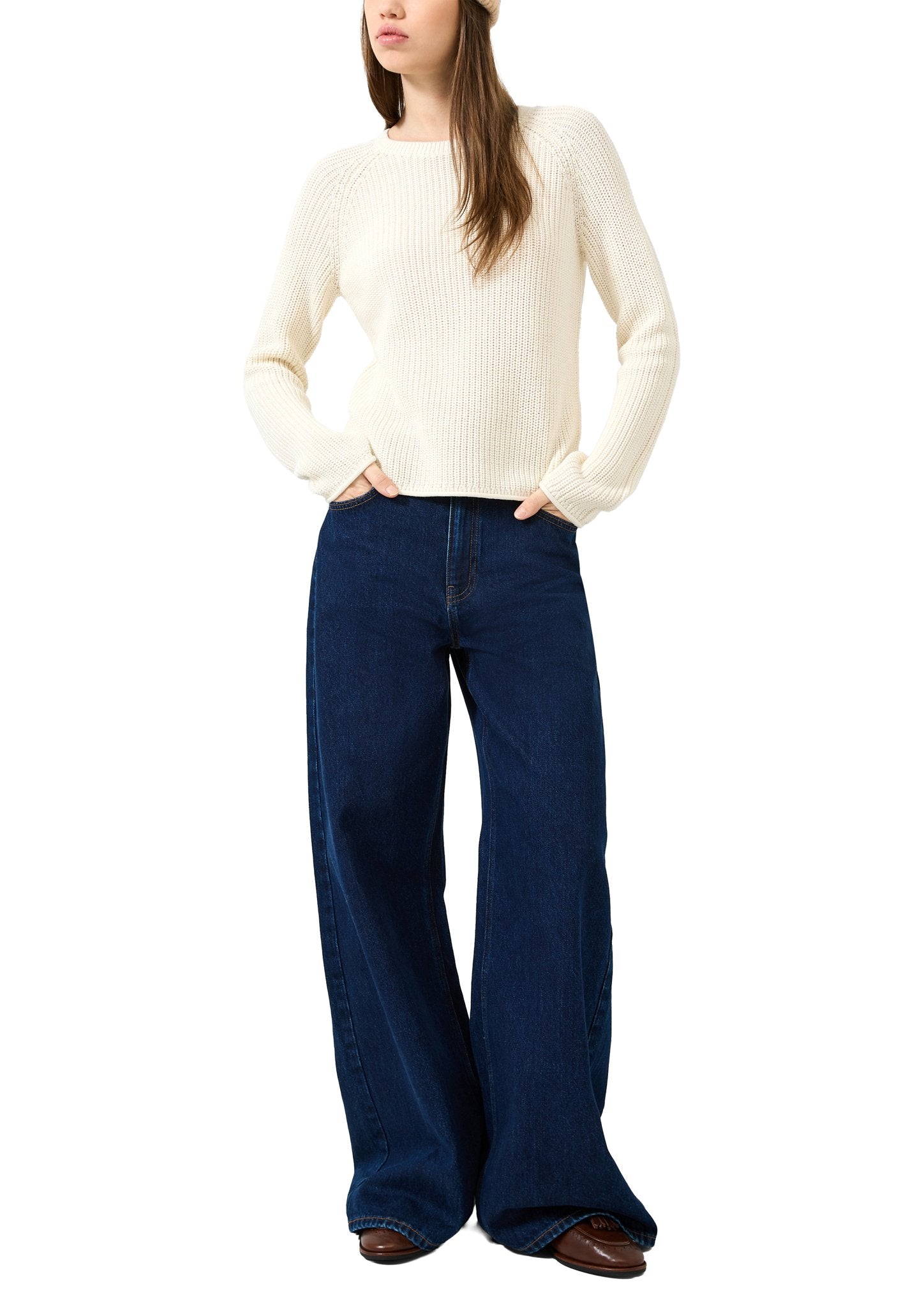 QS by S.Oliver Damen Pullover W White