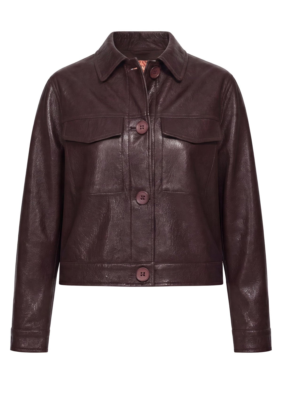 Bianca Damen Blazer Dark Barolo