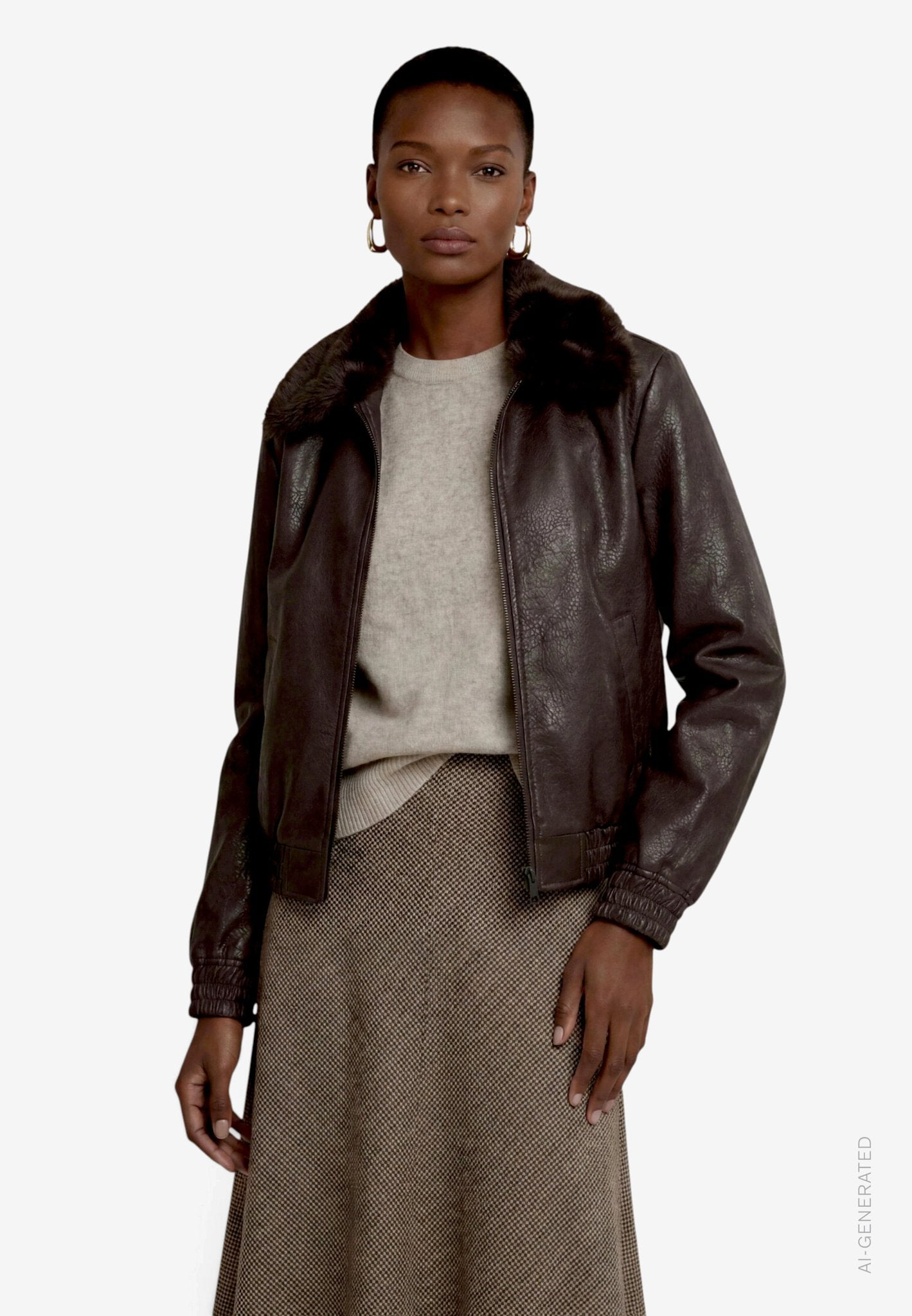 Zero Damen Blazer Black Coffee