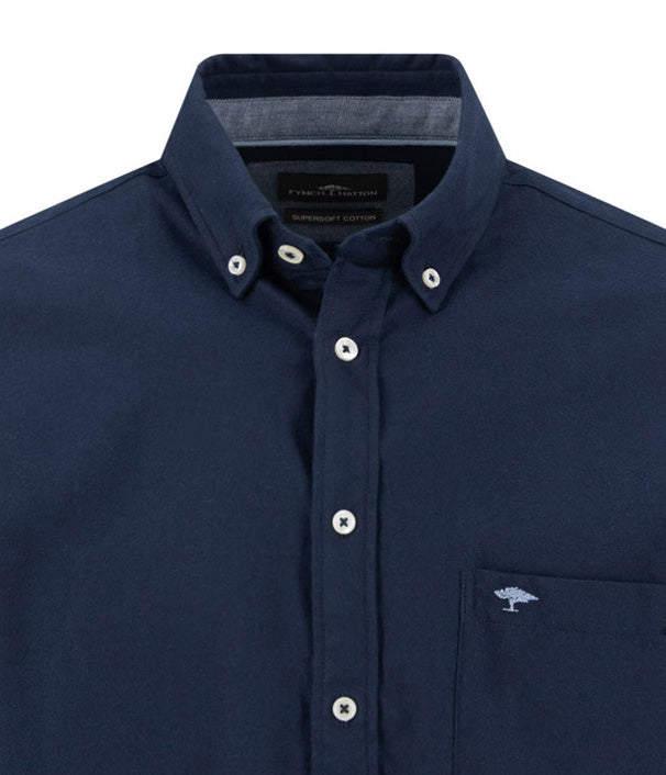 Fynch-Hatton Herren Hemden Navy