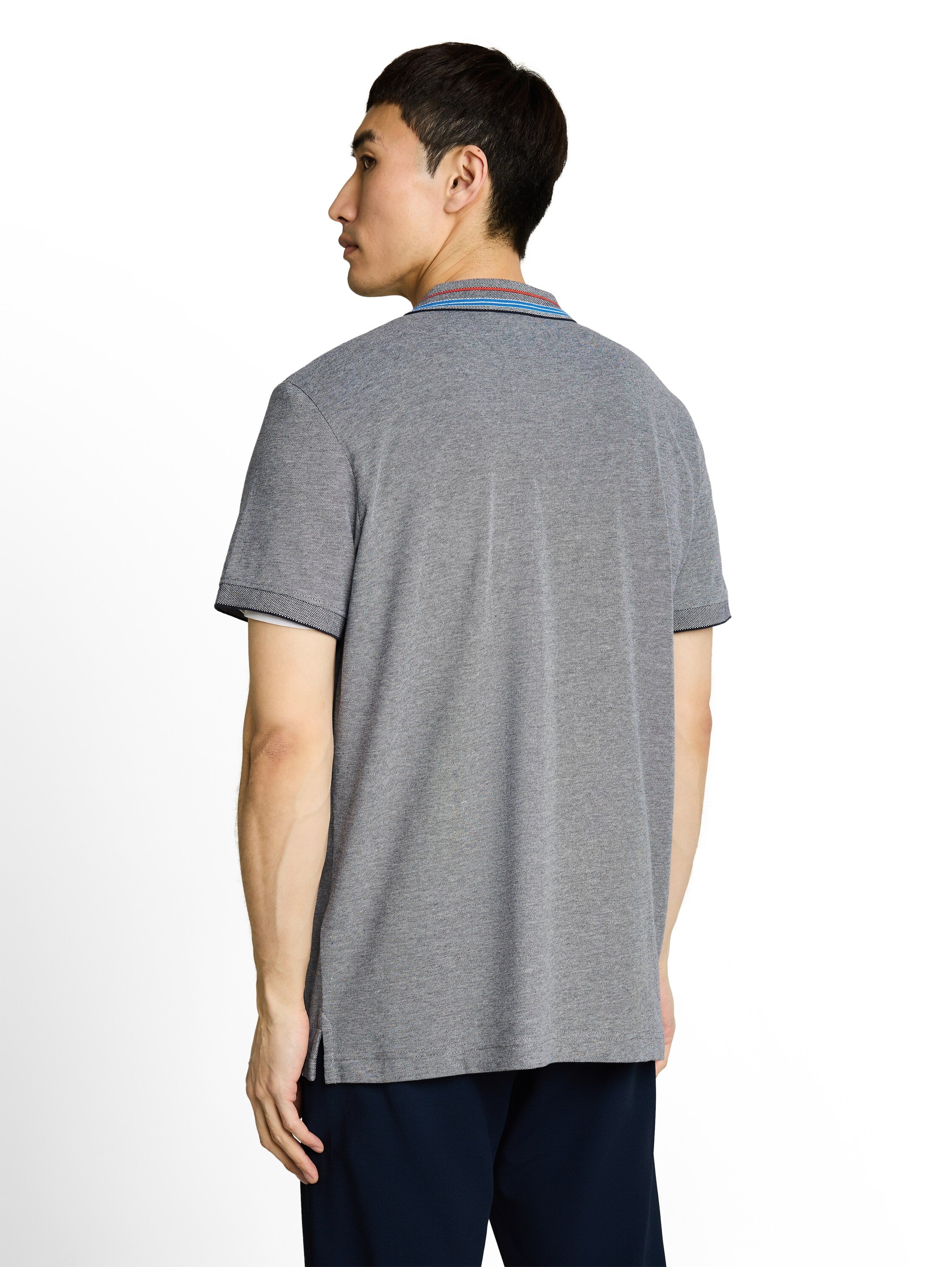 Tom Tailor Herren Polo-Shirts Sky Captain Blu