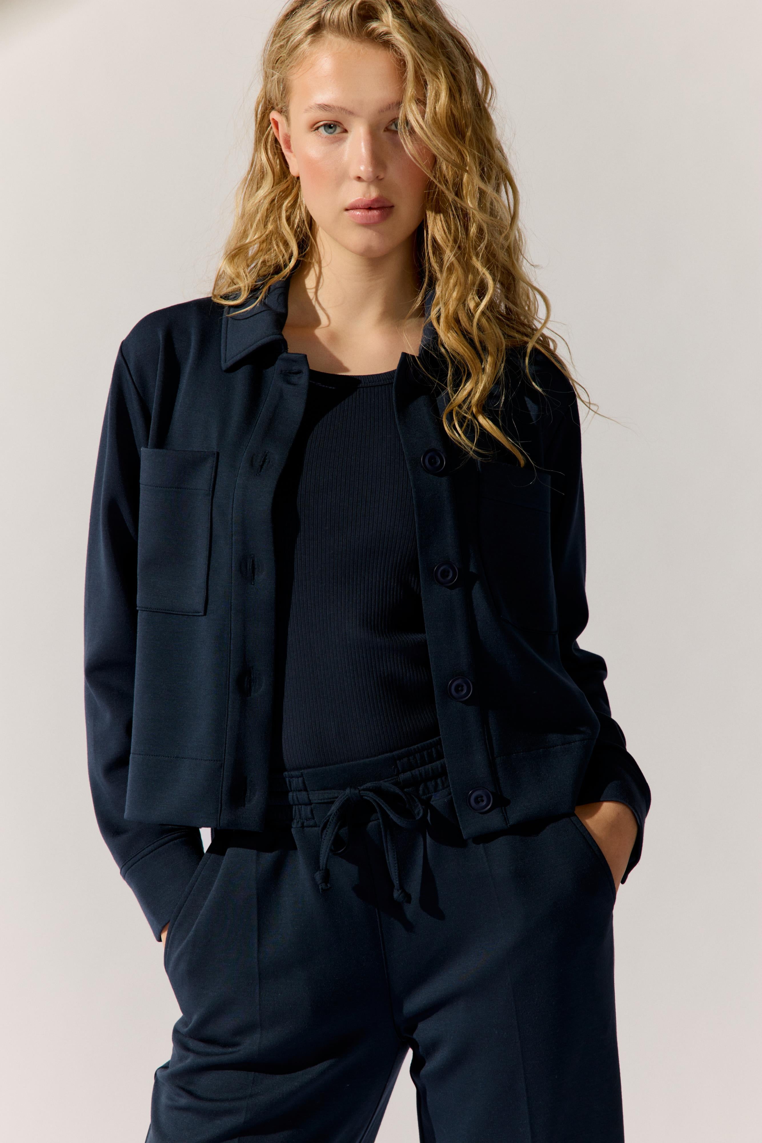 Fashion People Damen Sweatshirts Night Blue