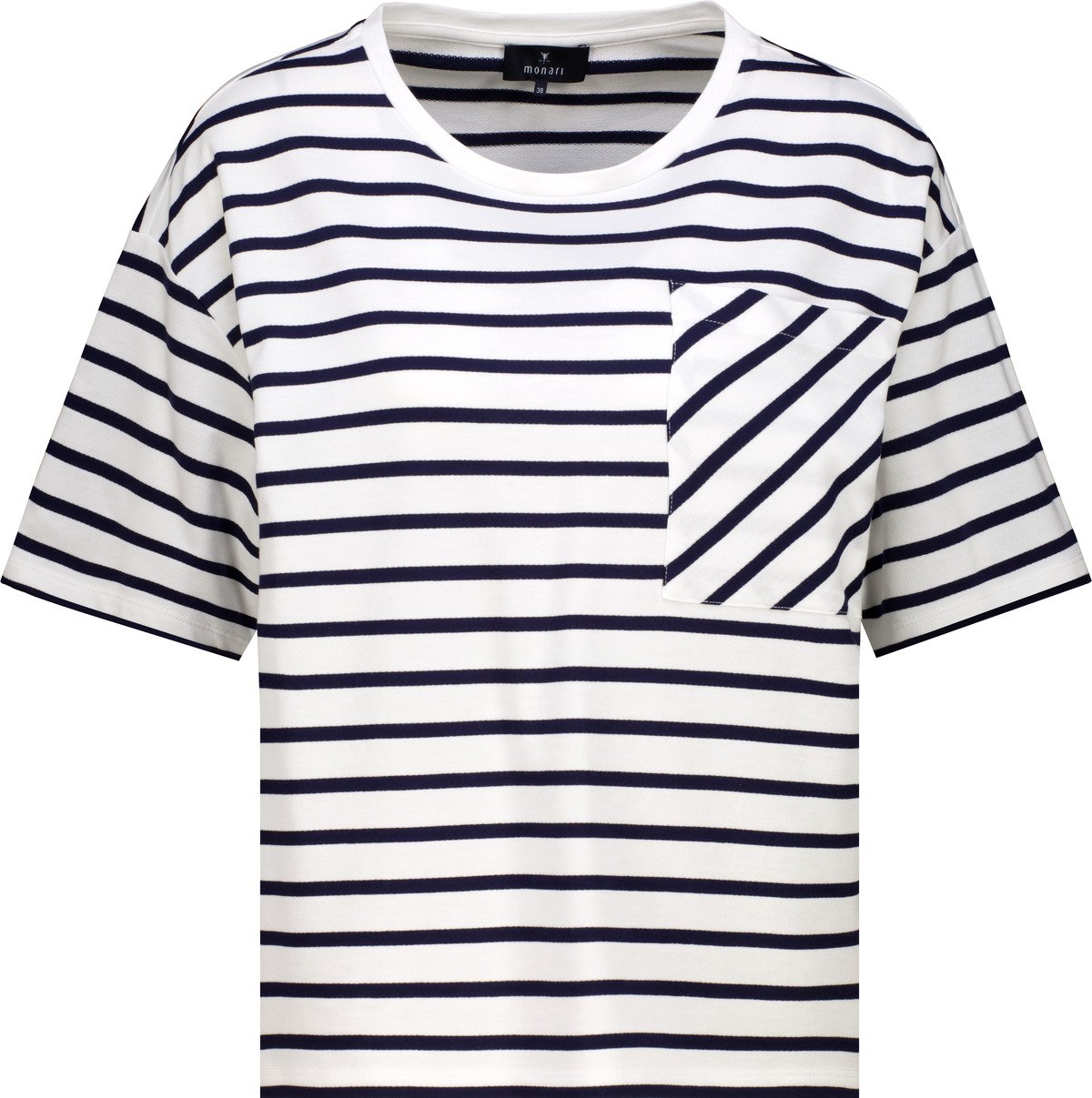 Monari Damen T-Shirts Marine Ring