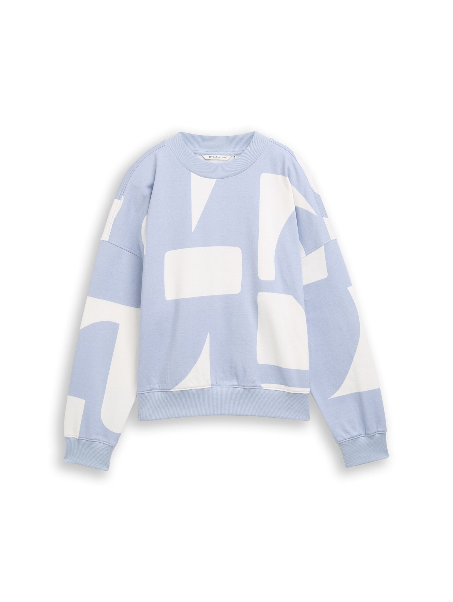 Tom Tailor denim Damen Sweatshirts Foggy Blue Big