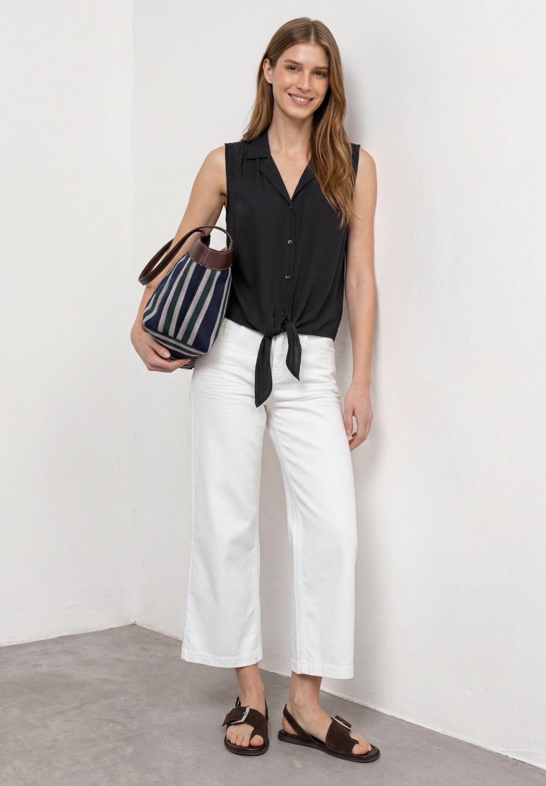 Street One Damen Blusen Black