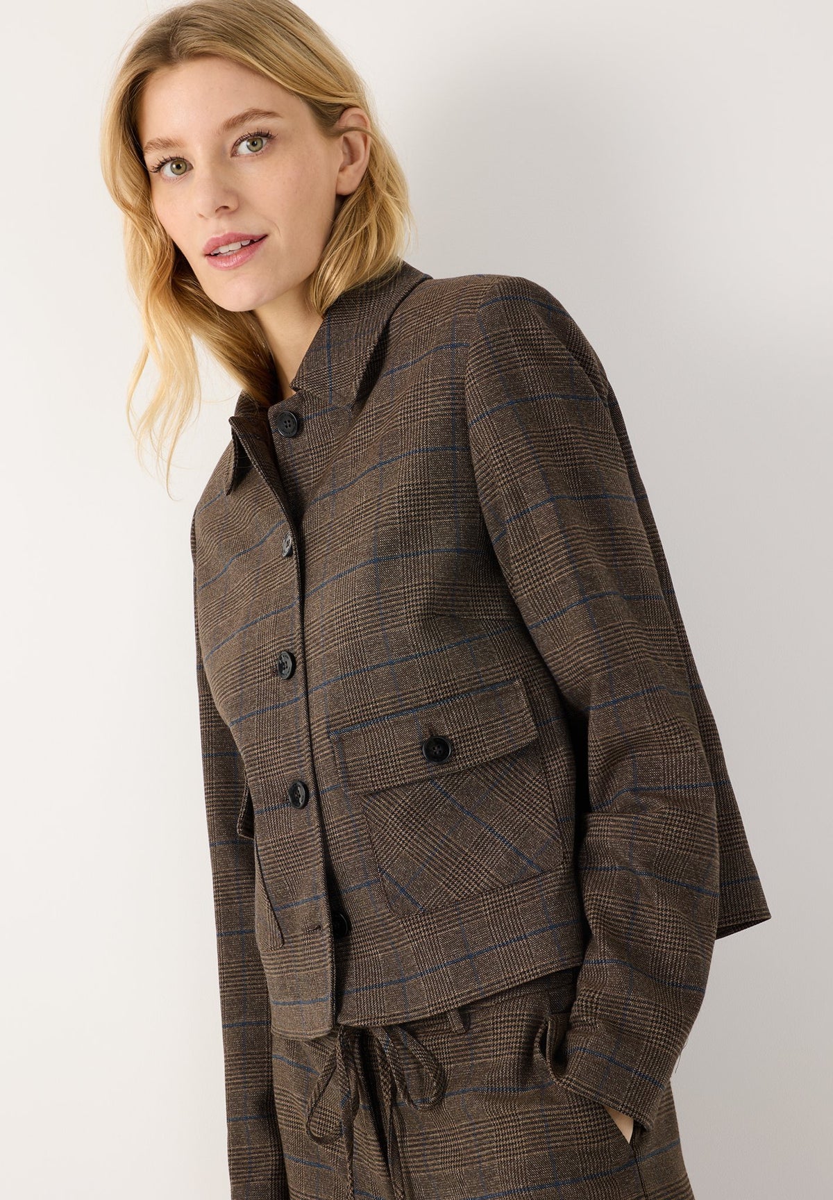 More & More Damen Blazer  Melange Ch