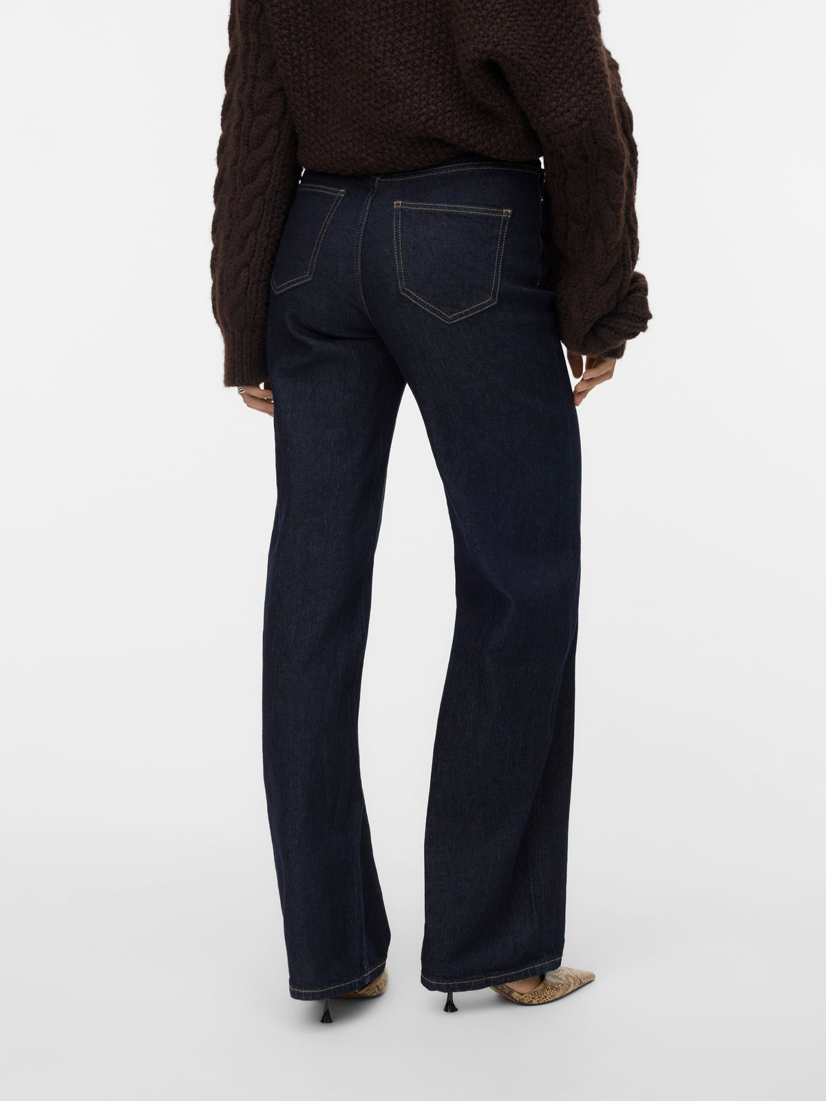 Vero Moda Damen Jeans Dark Blue Denim