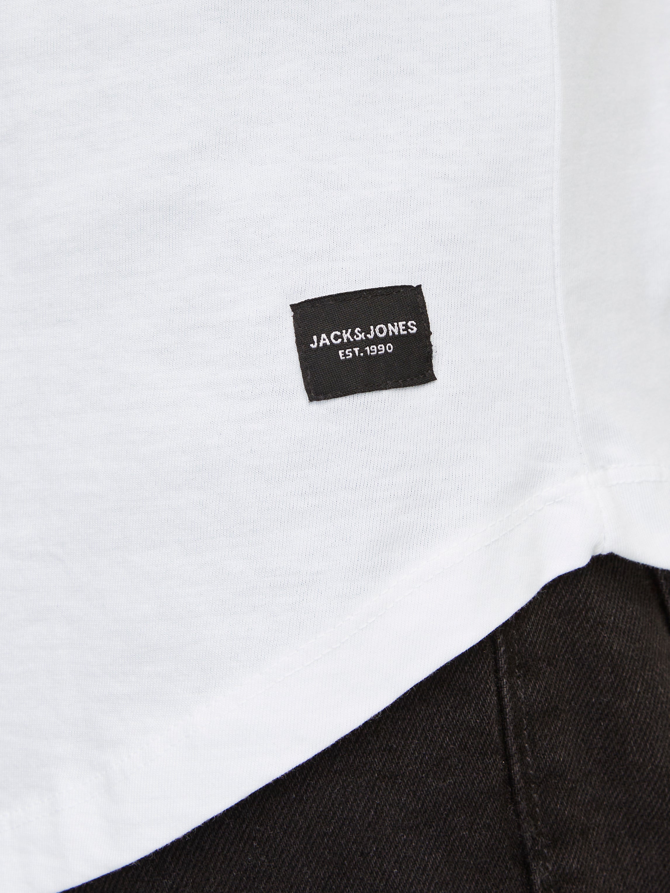 Jack & Jones Herren T-Shirts kurz White/Reg