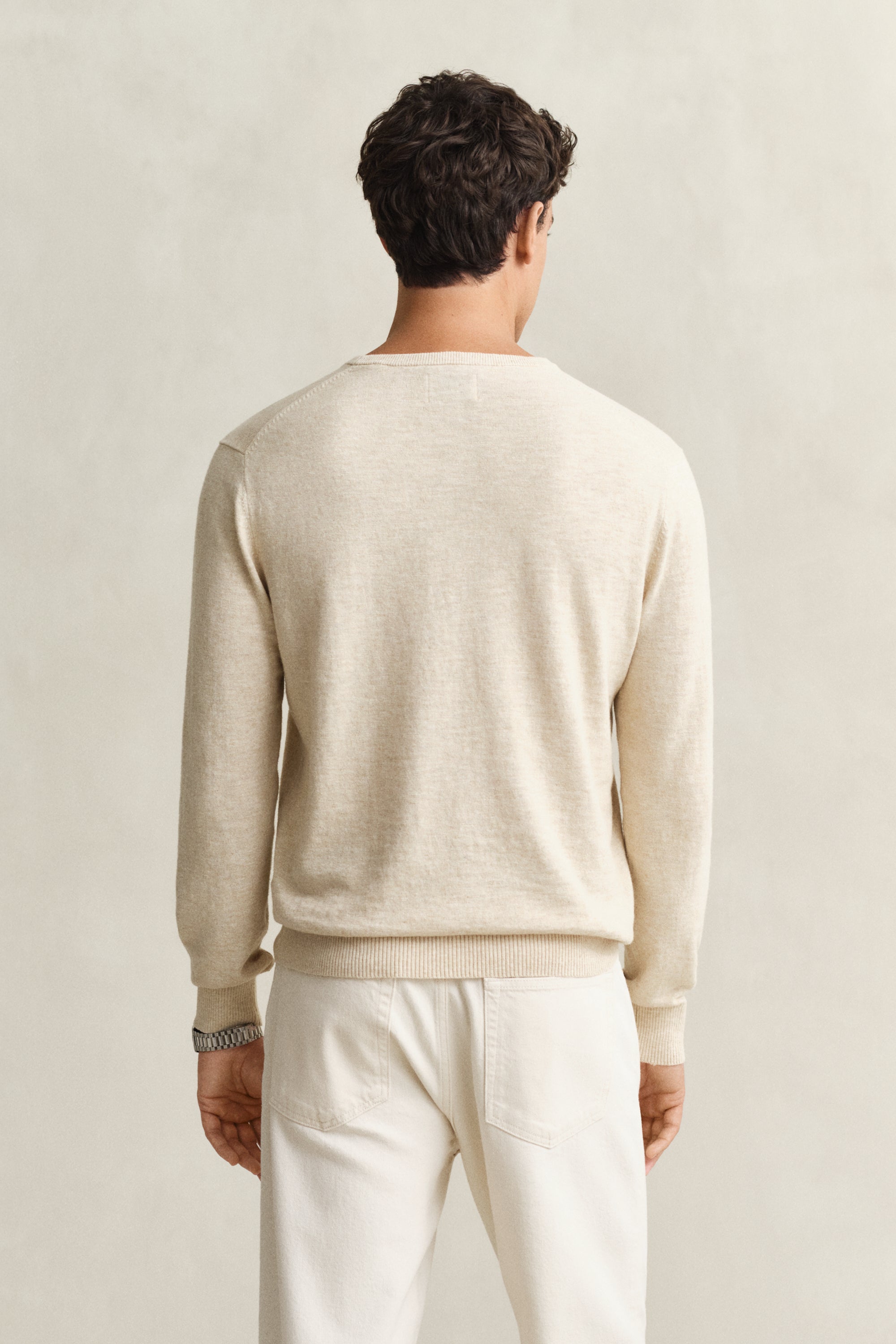 Gant Herren Pullover Seed Melang