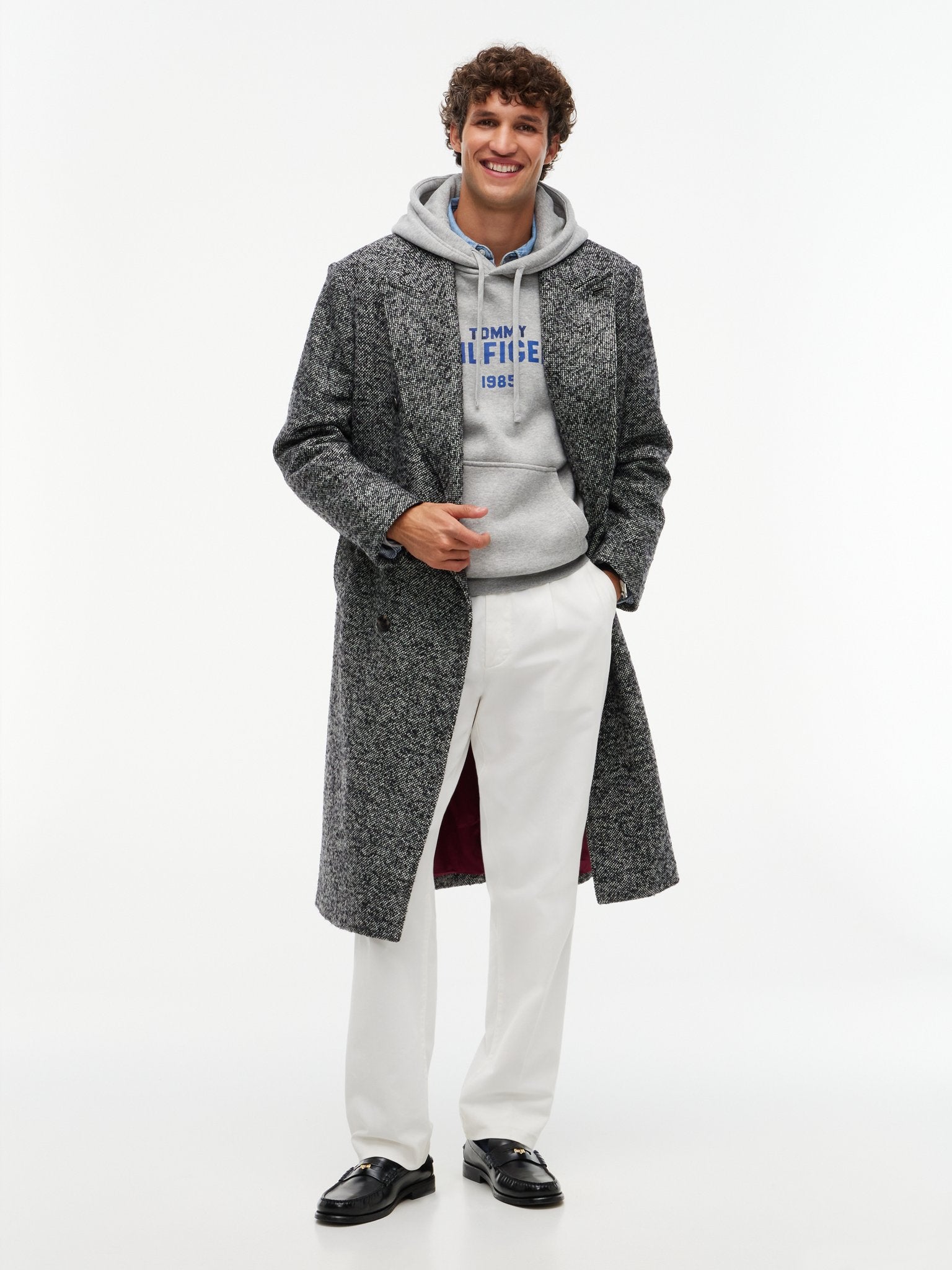 Tommy Hilfiger Herren Sweatshirts P Grey
