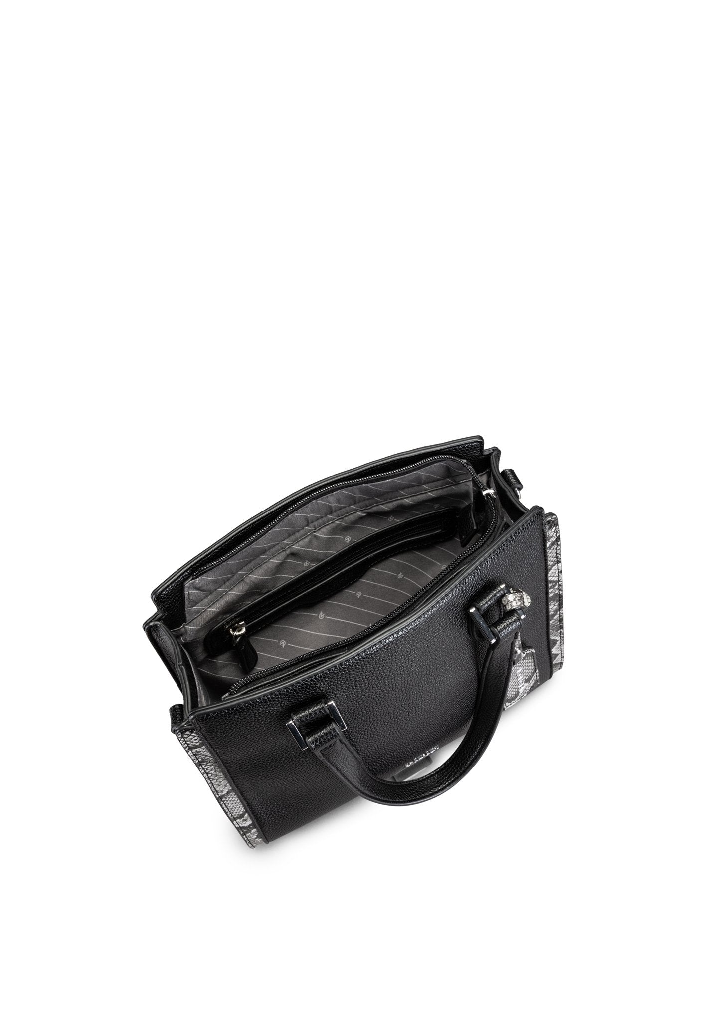 L.Credi Handtasche Schwarz