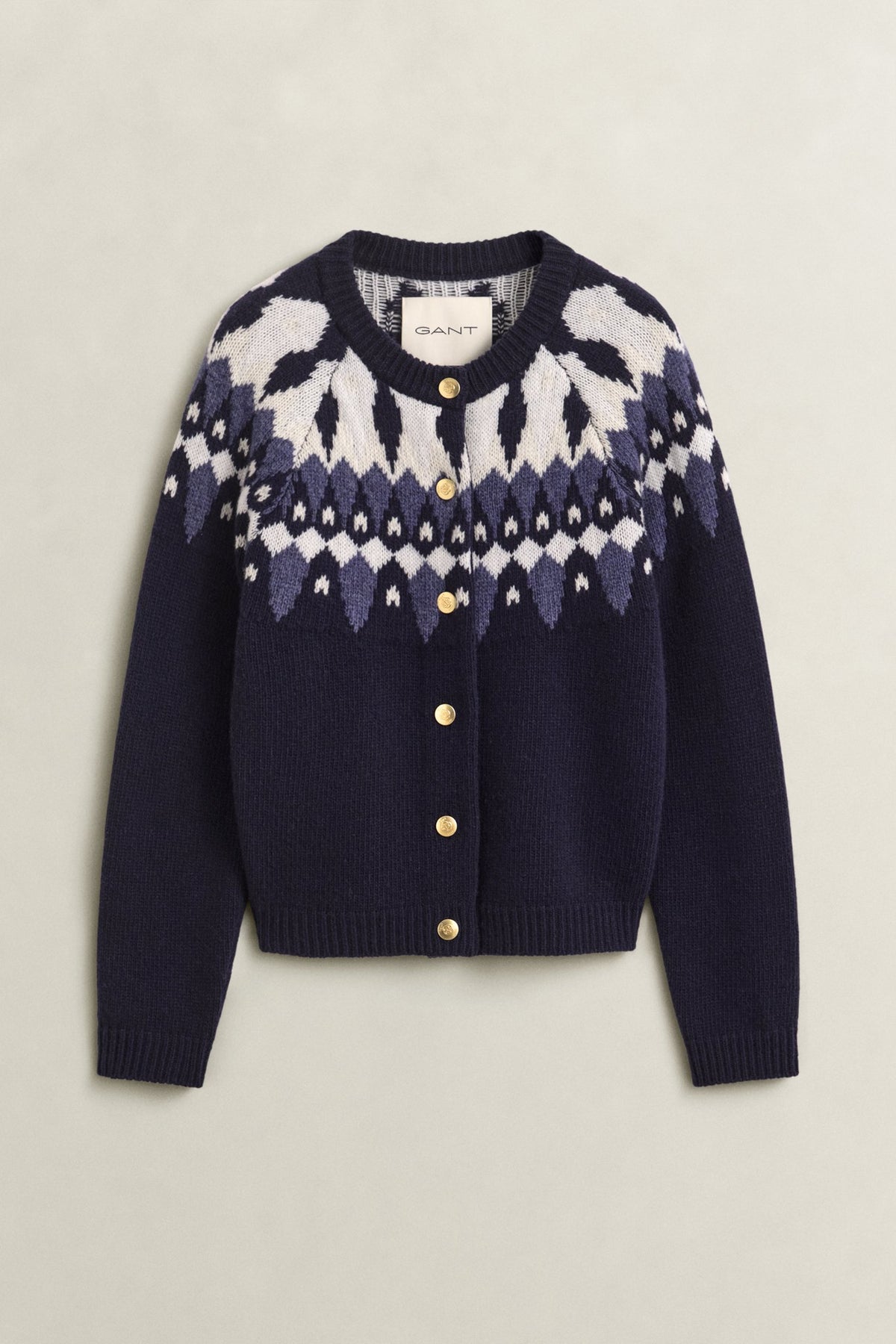 Gant Damen Strickjacken Evening Blu