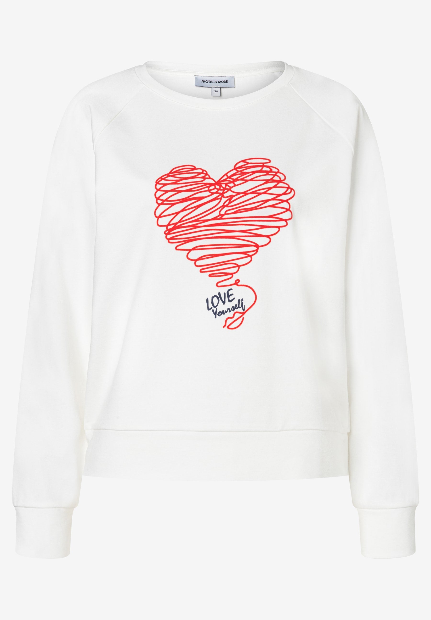 More & More Damen Sweatshirts  Off White