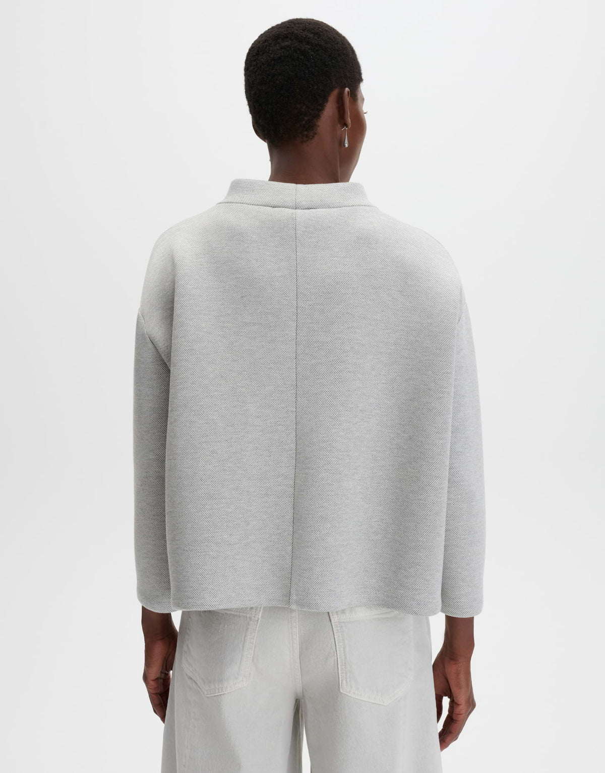 Someday Damen Sweatshirts Hazy Fog Melang