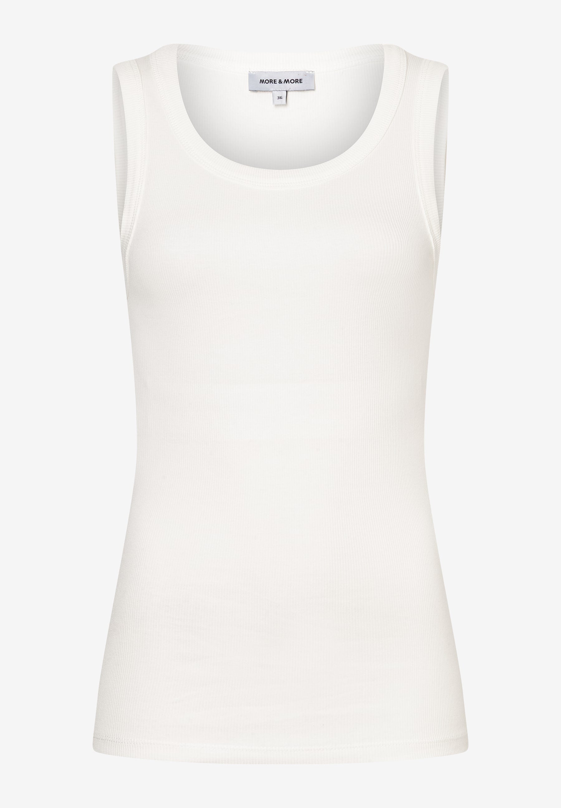 More & More Damen Tops Off White