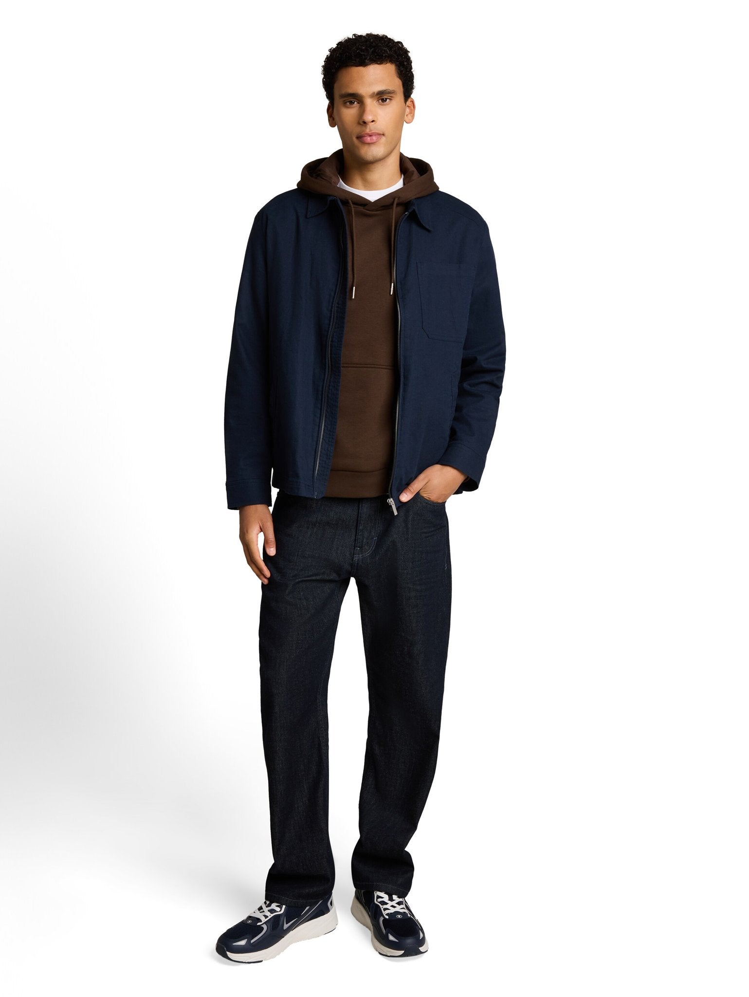 Tom Tailor denim Herren Sweatshirts Cool Dark Brown