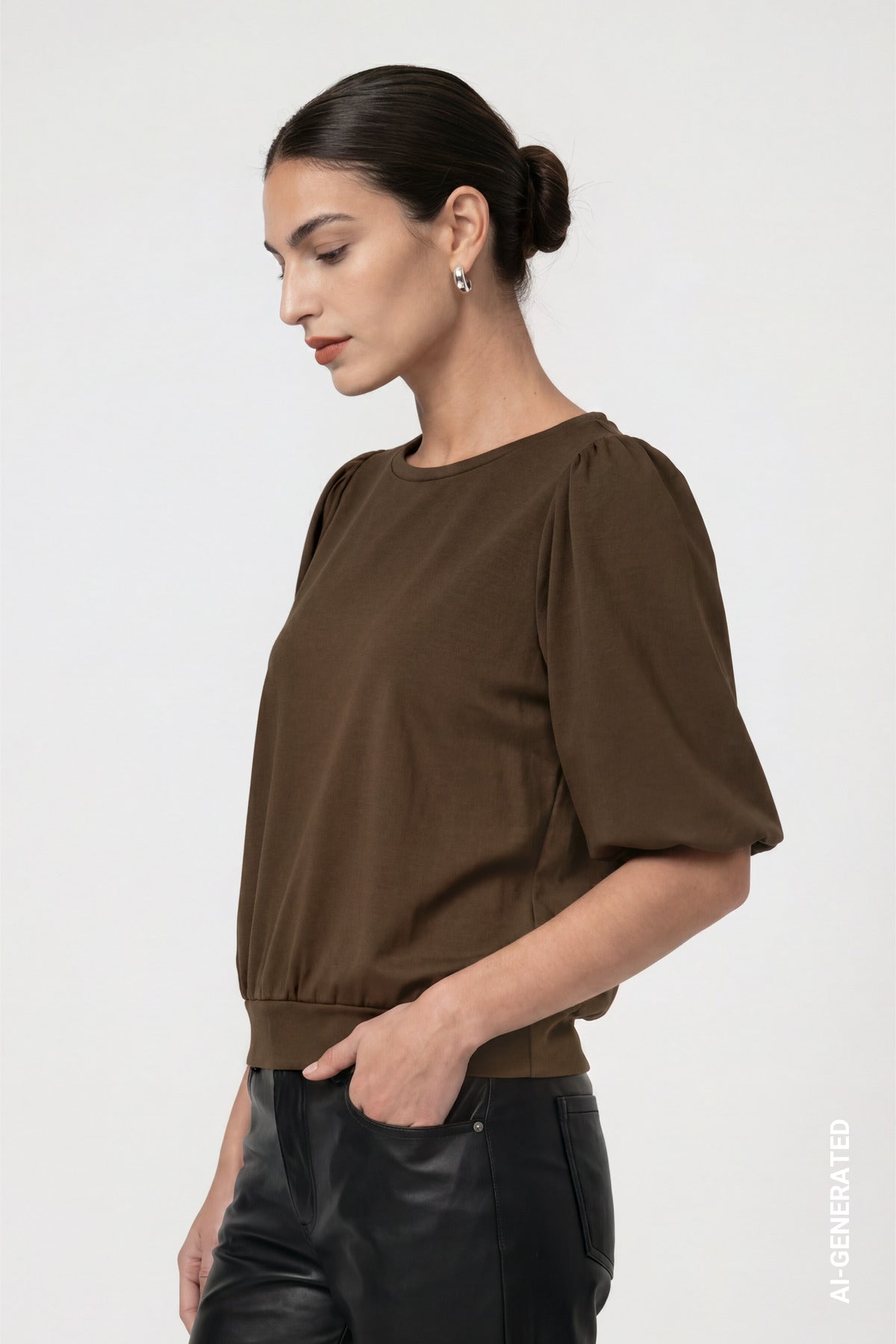 Monari Damen T-Shirts Olive
