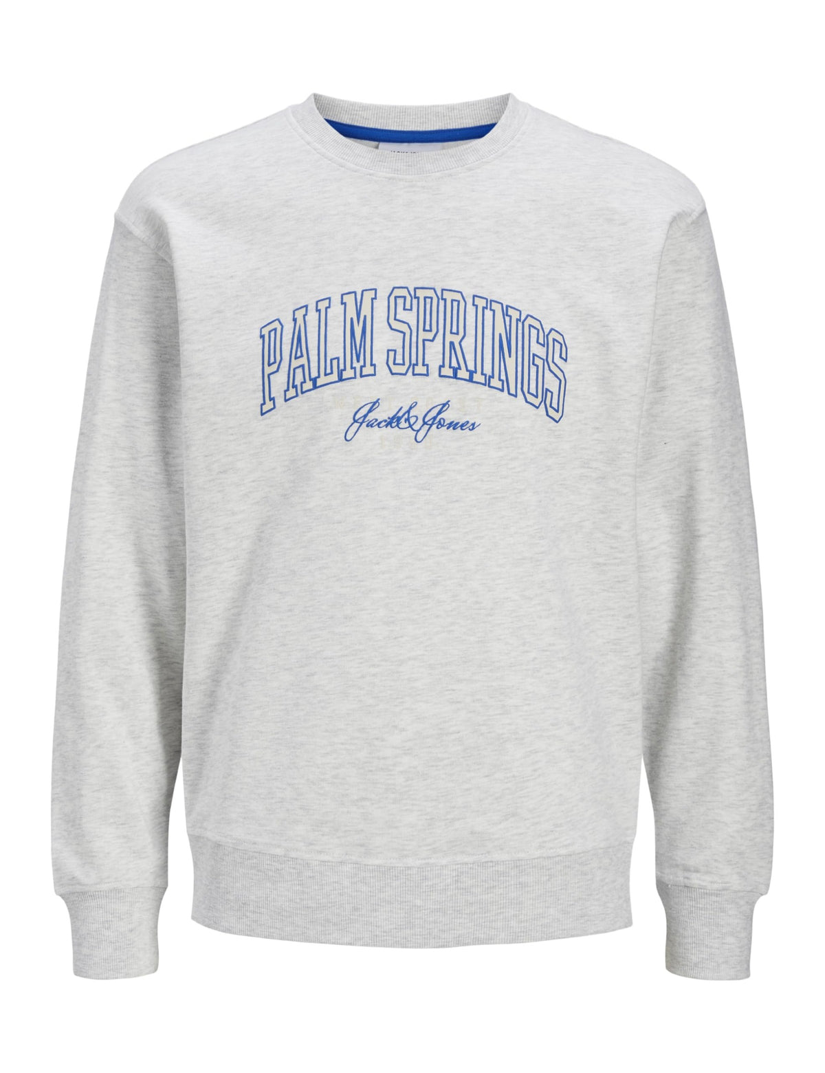 Jack & Jones Herren Sweatshirts White Melange