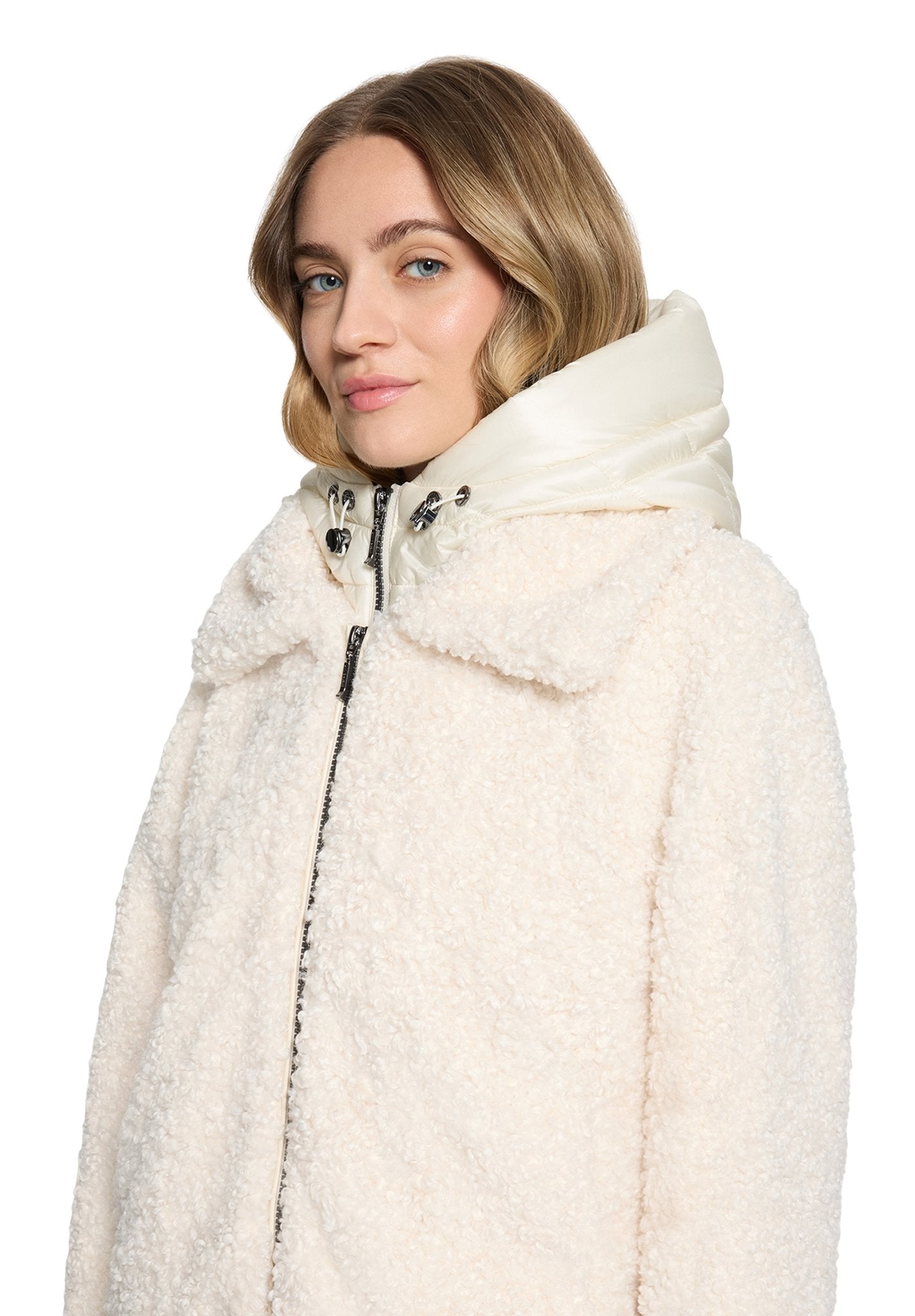 Amber & June Damen Jacken Pearl Crea