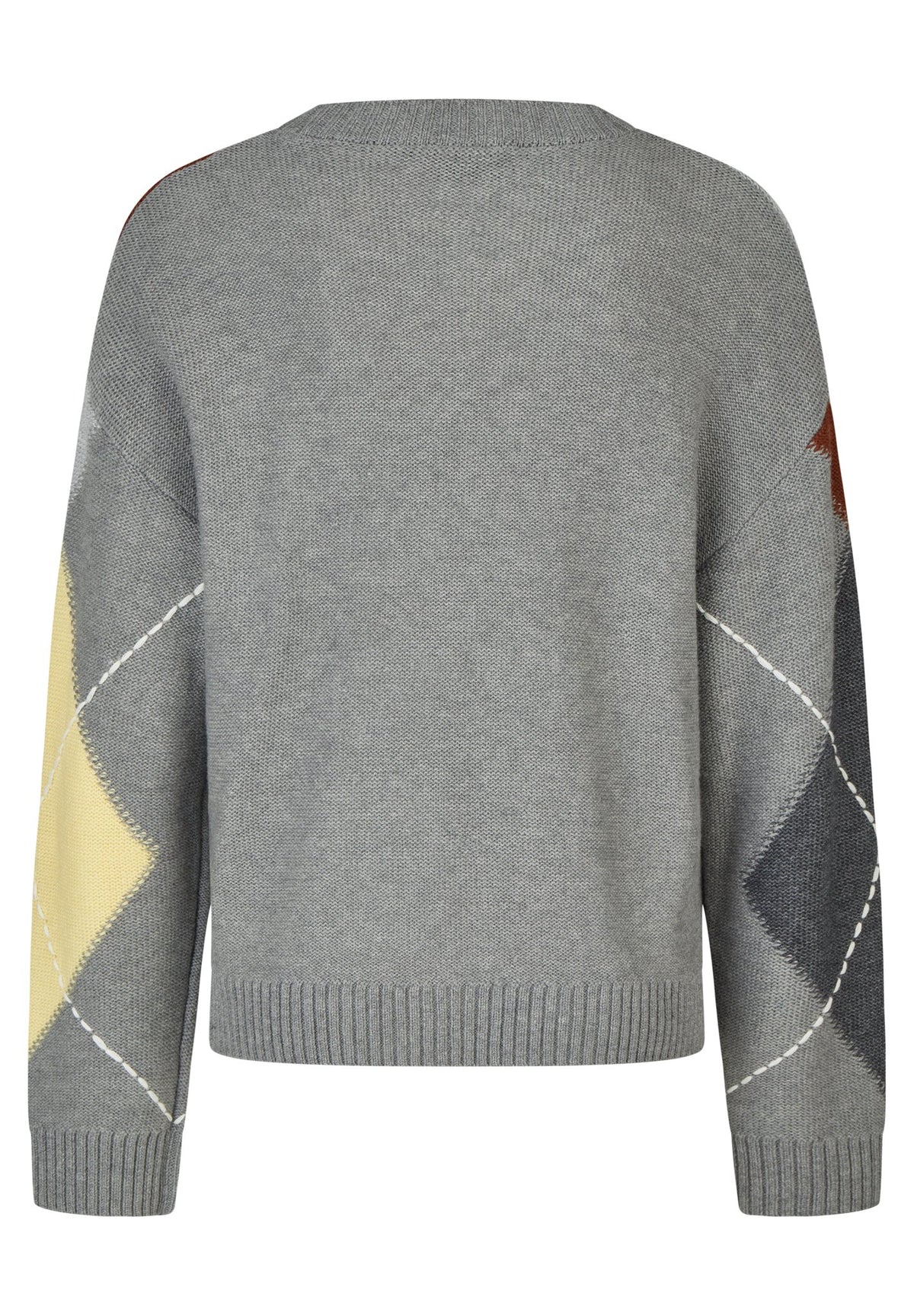 Le Comte Damen Pullover Hellgrau Mel