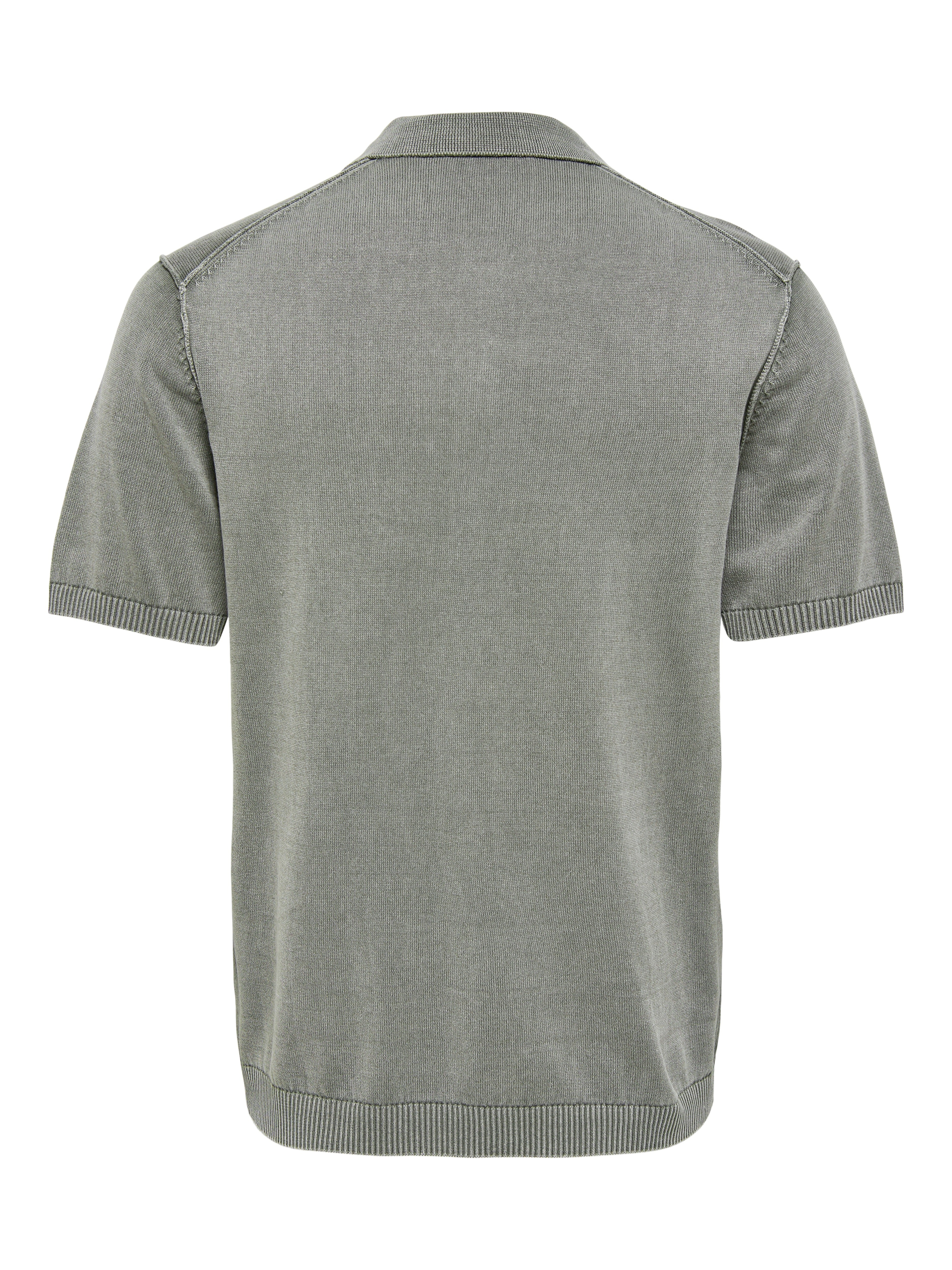 Only & Sons Herren T-Shirts kurz Castor Gray