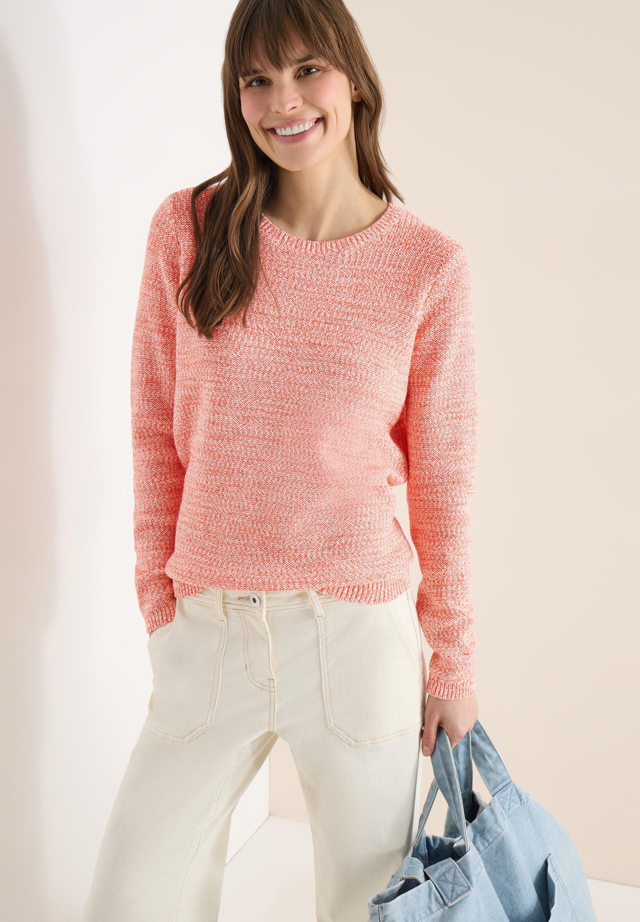 Cecil Damen Pullover Cherry To