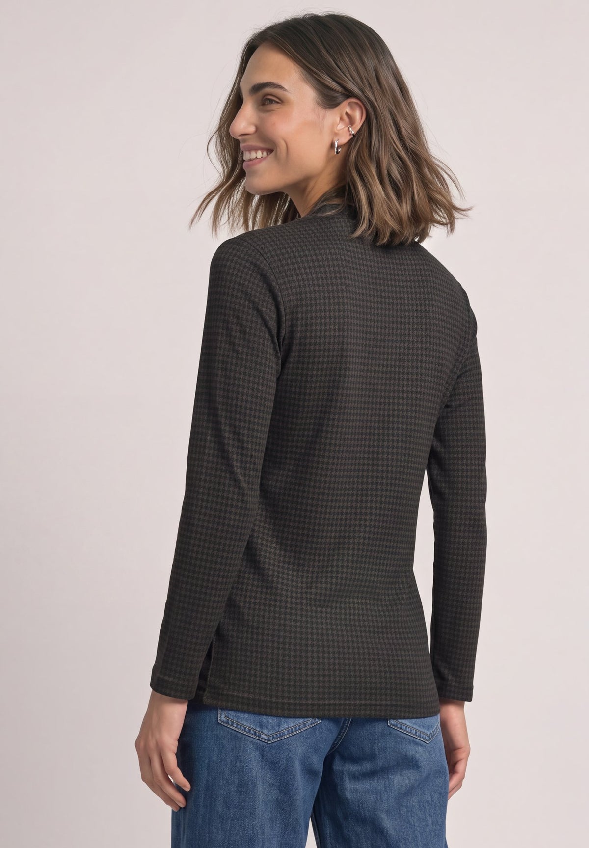 Street One Damen T-Shirts Black Cof