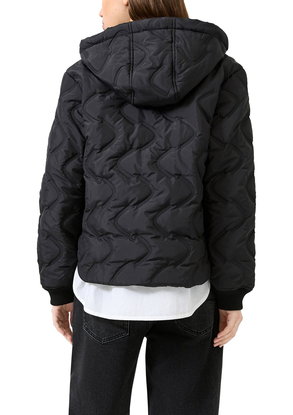 QS by S.Oliver Damen Jacken Grey/Black