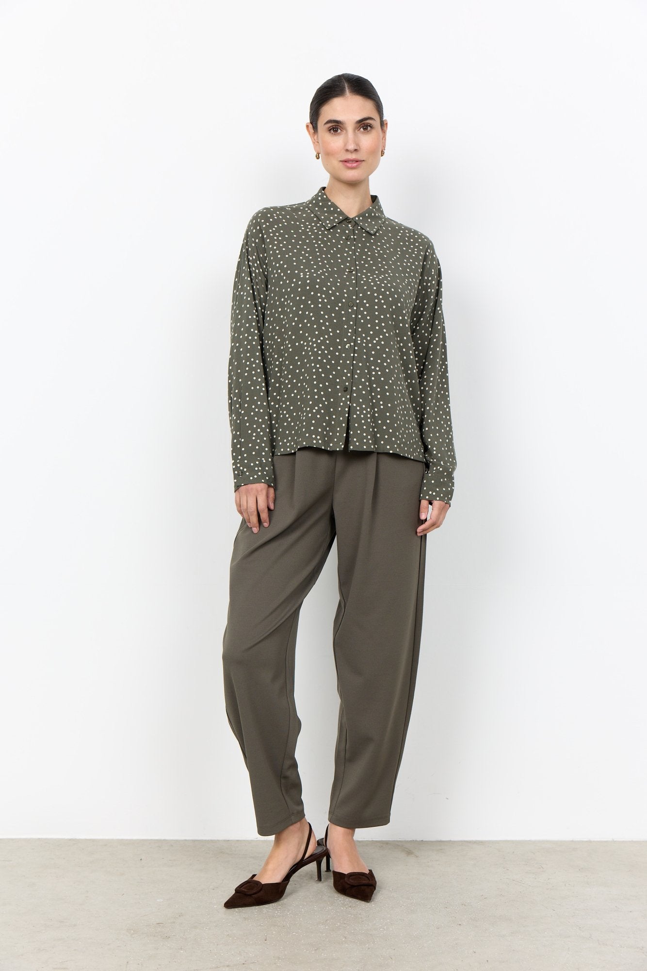 Soya Concept Damen T-Shirts Grape Leaf Comb