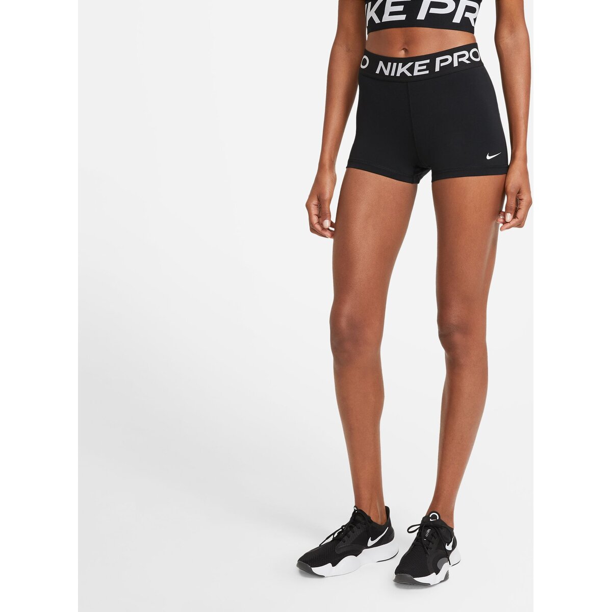Nike Fitnesshosen Black/White